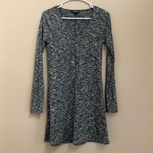 Marbled Grey Express Dress